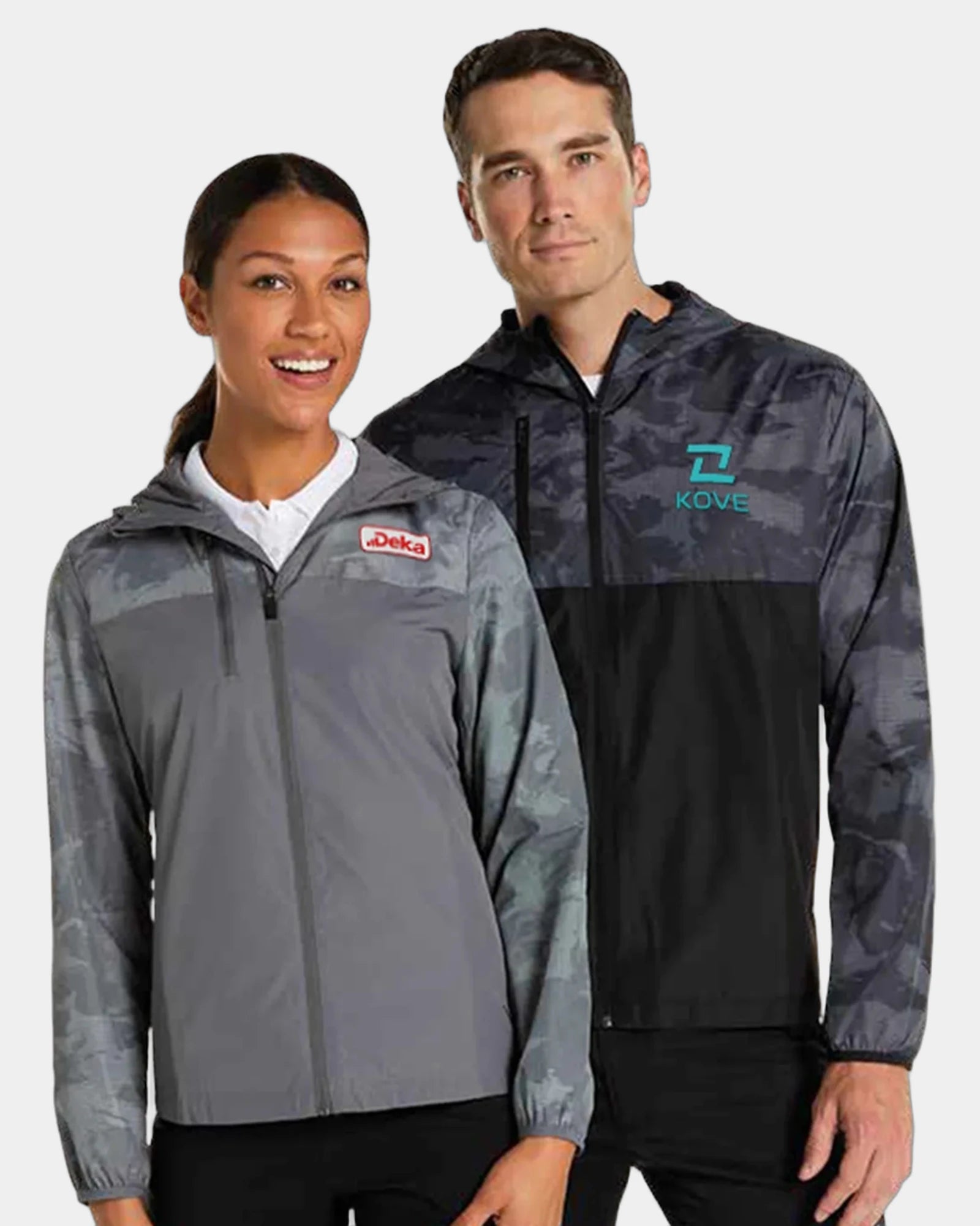 Custom packable wind jacket Callaway Women's Long Sleeve - Quiet Shade