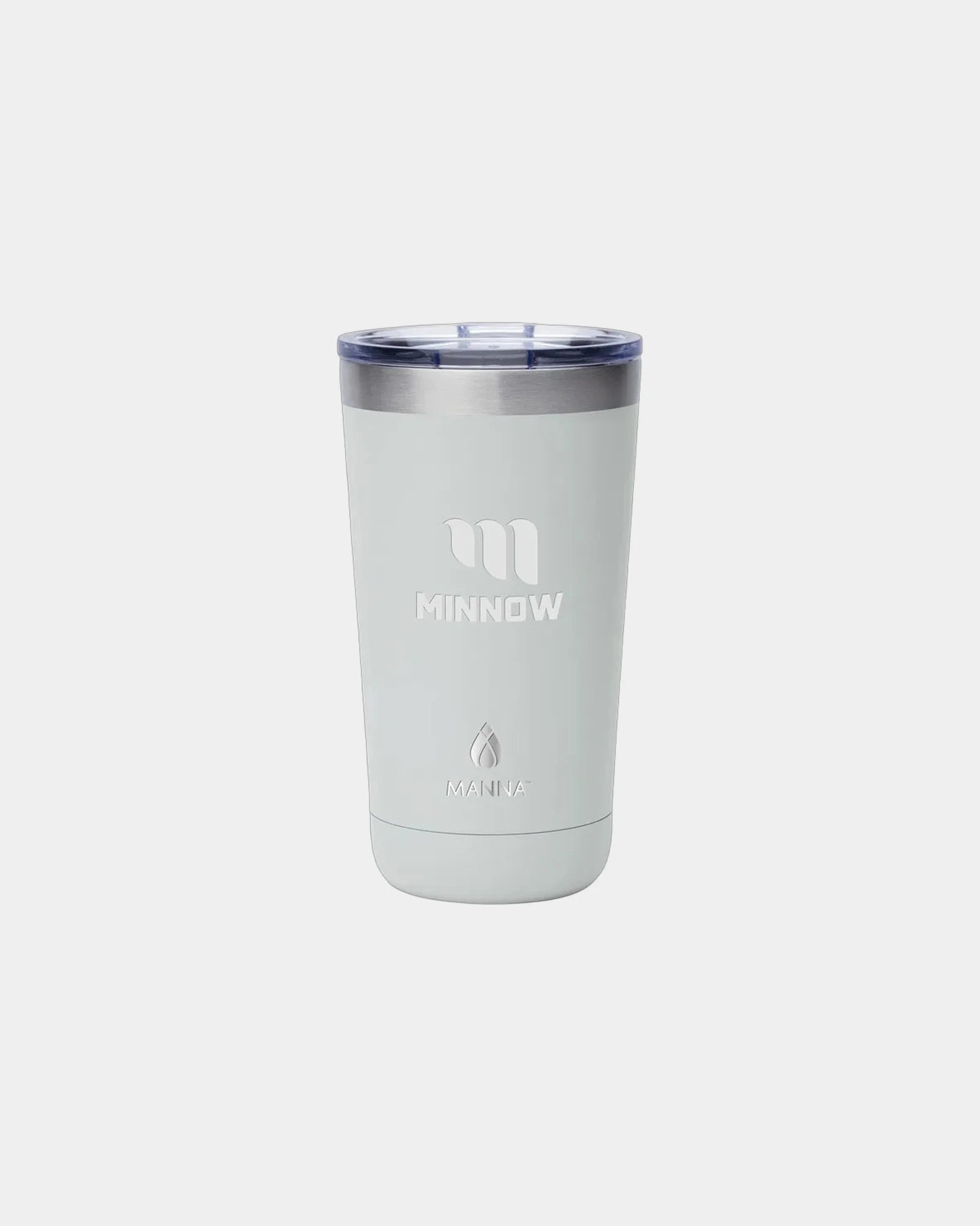 Custom insulated 18-oz stainless steel tumbler - Grey