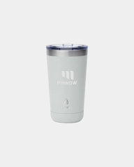 Custom insulated 18-oz stainless steel tumbler - Grey