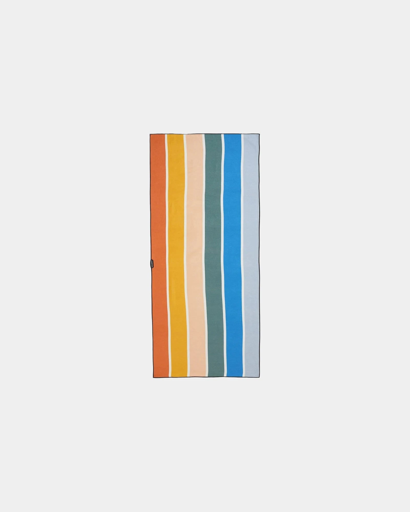 Custom recycled quick-dry towel 72.5" x 30" - Stripes Multi