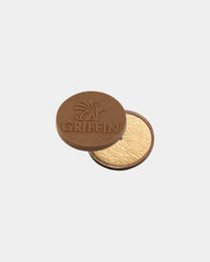 Custom round chocolate cookie with molded logo design - Assorted