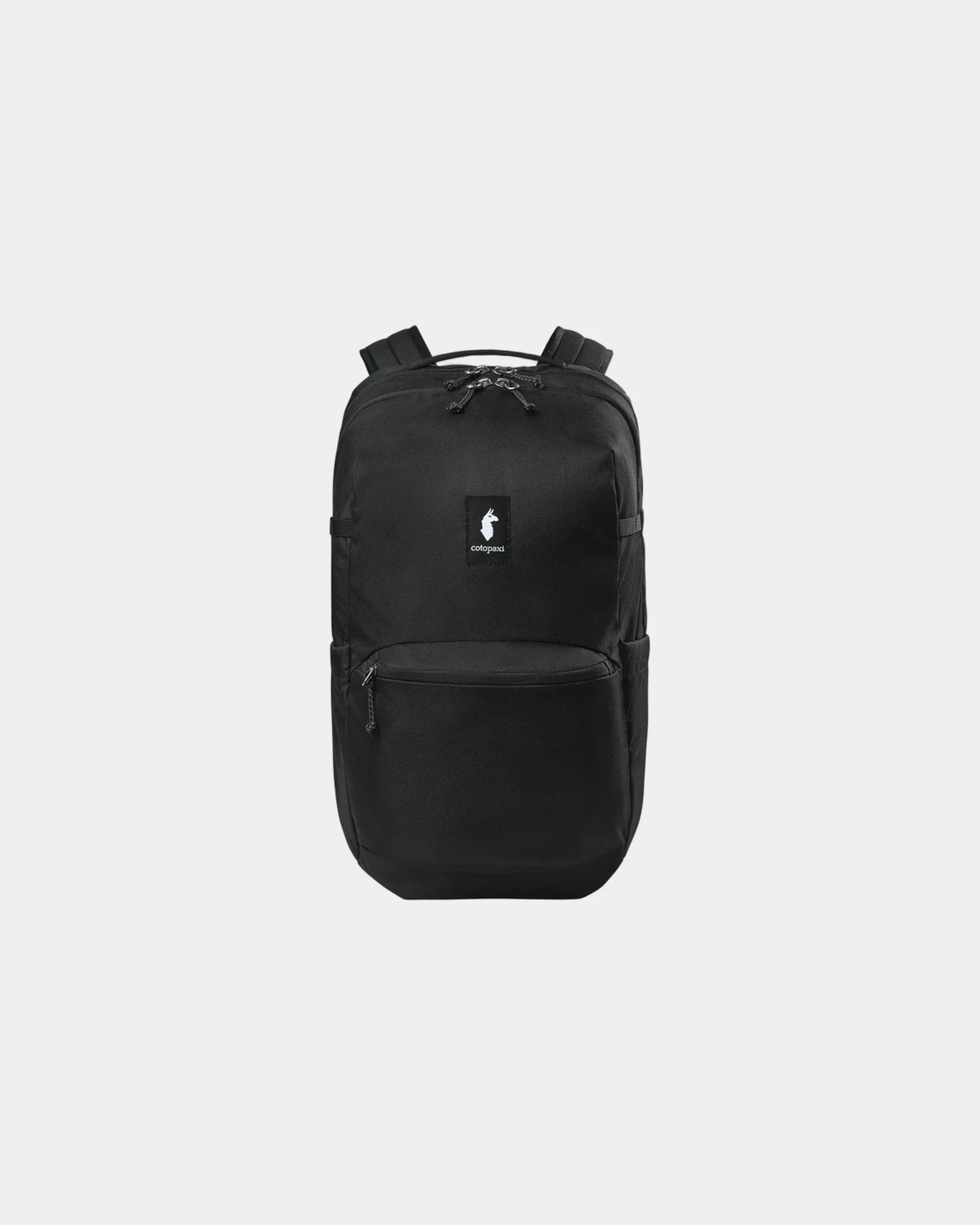 Custom recycled polyester 30L laptop backpack - Black