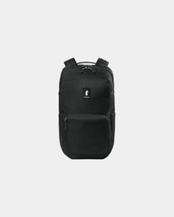 Custom recycled polyester 30L laptop backpack - Black