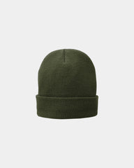 Custom fleece-lined knit cap for companies and teams - Olive Drab Green