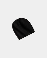 Custom cotton beanie Port Authority knit cap - Black