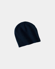 Custom cotton beanie Port Authority knit cap - Navy
