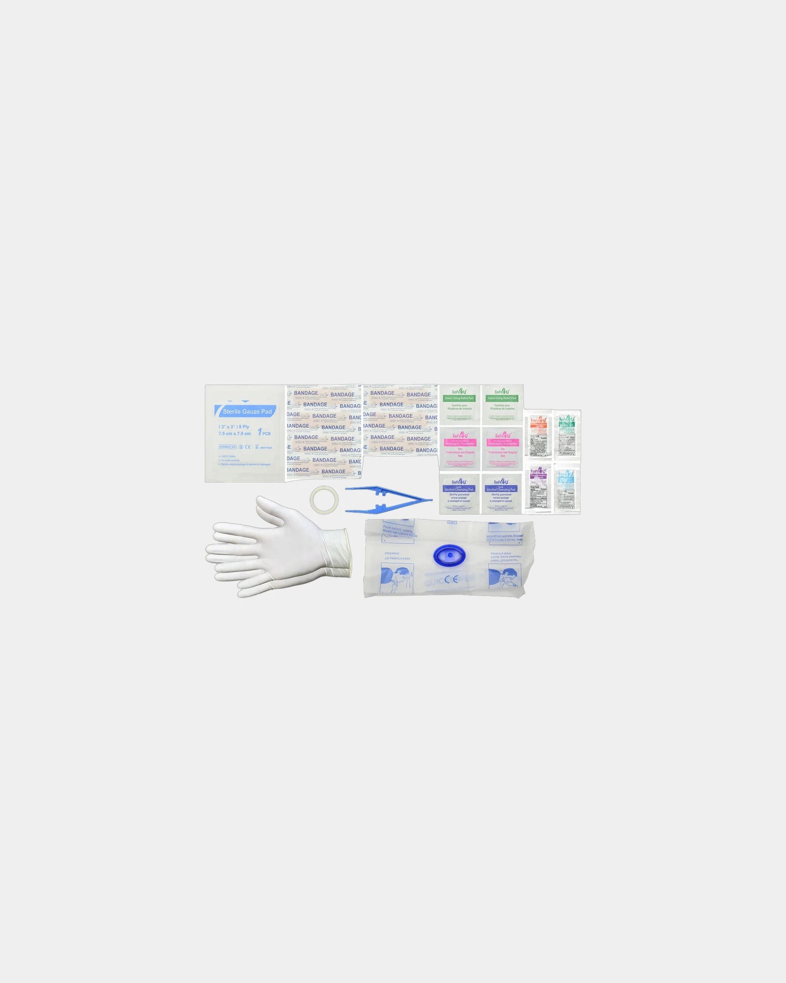 Custom Rubicon Trail first aid kit for emergencies - White