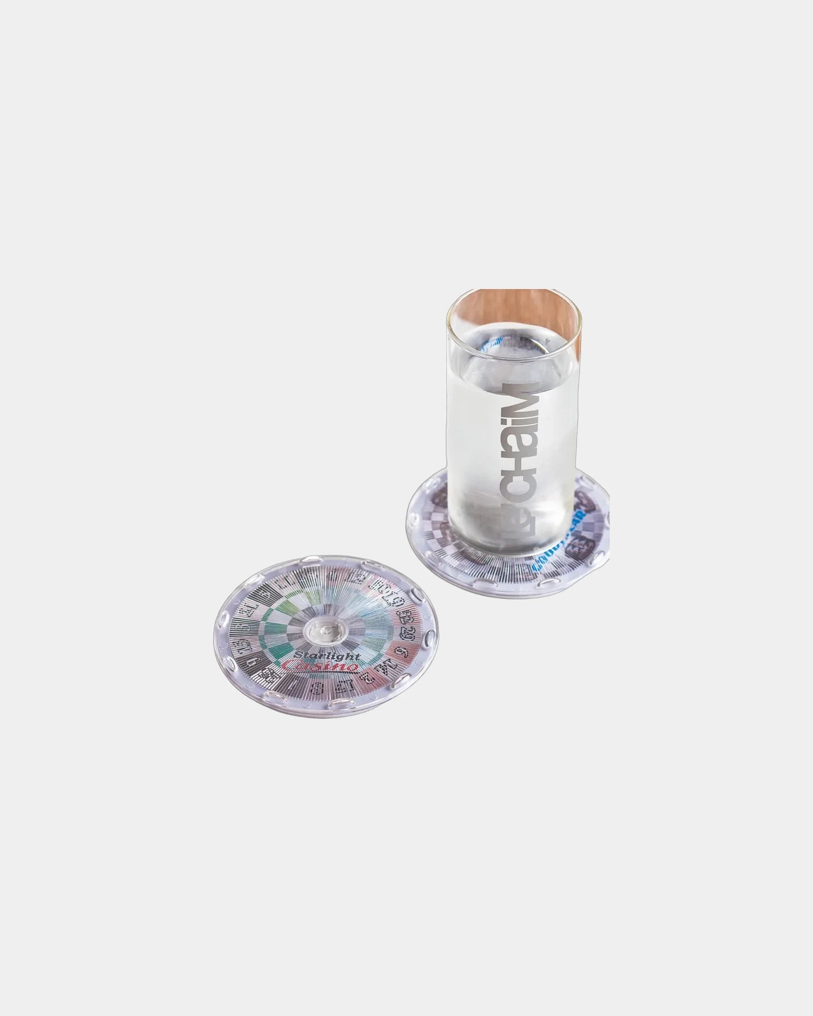 Custom 3D lenticular coaster with animated design - Clear