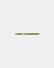Custom plunger-action ballpoint pen Bic Clic Stic - Metallic Green