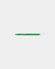 Custom plunger-action ballpoint pen Bic Clic Stic - Green