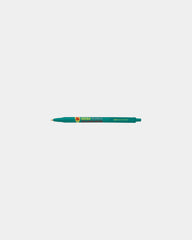 Custom plunger-action ballpoint pen Bic Clic Stic - Teal