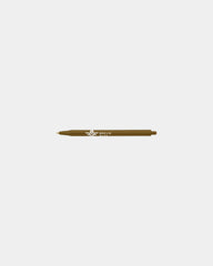Custom plunger-action ballpoint pen Bic Clic Stic - Metallic Brown