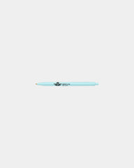 Custom plunger-action ballpoint pen Bic Clic Stic - Light Blue