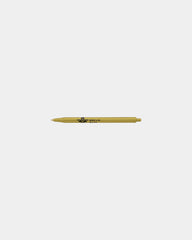 Custom plunger-action ballpoint pen Bic Clic Stic - Metallic Sand