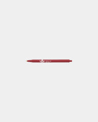 Custom plunger-action ballpoint pen Bic Clic Stic - Metallic Red