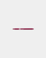 Custom plunger-action ballpoint pen Bic Clic Stic - Burgundy