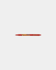 Custom plunger-action ballpoint pen Bic Clic Stic - Red