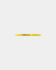 Custom plunger-action ballpoint pen Bic Clic Stic - Yellow