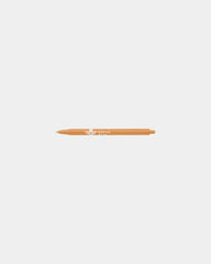 Custom plunger-action ballpoint pen Bic Clic Stic - Burnt Umber