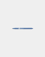 Custom plunger-action ballpoint pen Bic Clic Stic - Blue