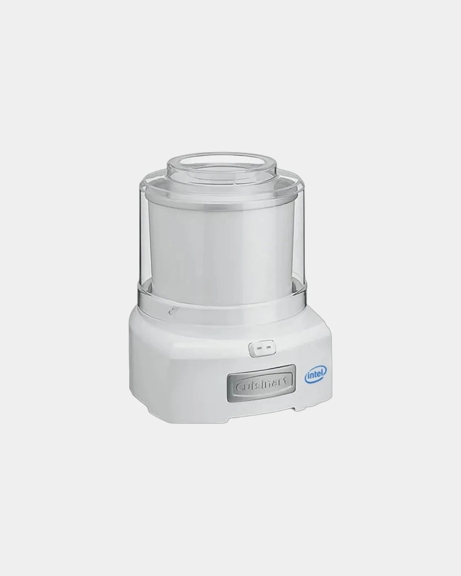 Custom automatic ice cream and sorbet maker - White