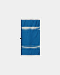 Custom recycled polyester quick-dry fitness towel 30" - Poolside Navy