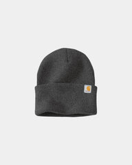 Custom rib knit beanie Carhartt Watch Cap 2.0 - Coal Heather