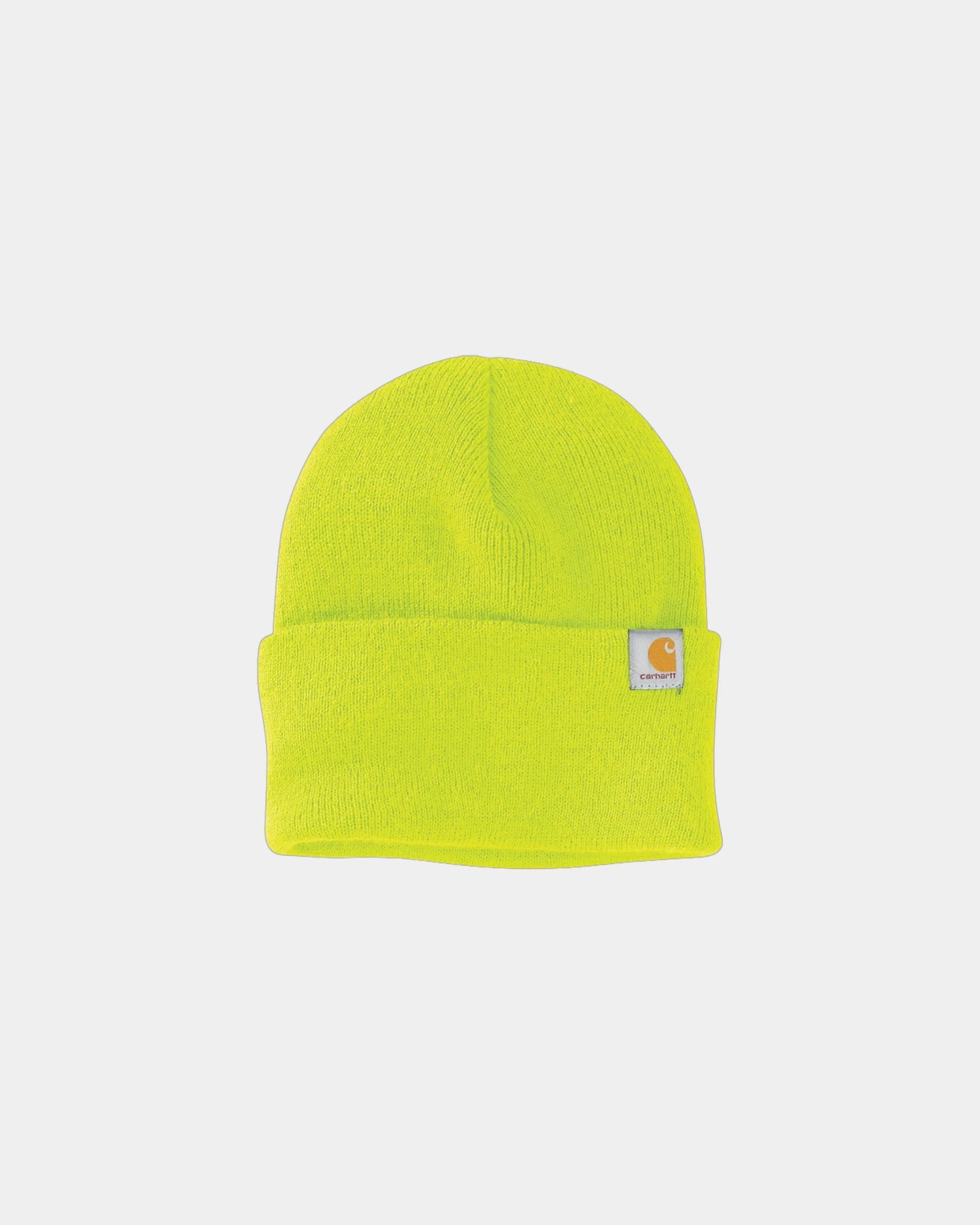 Custom rib knit beanie Carhartt Watch Cap 2.0 - Brite Lime