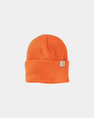 Custom rib knit beanie Carhartt Watch Cap 2.0 - Brite Orange
