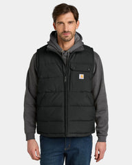 Custom insulated vest Carhartt Montana for teams - Black