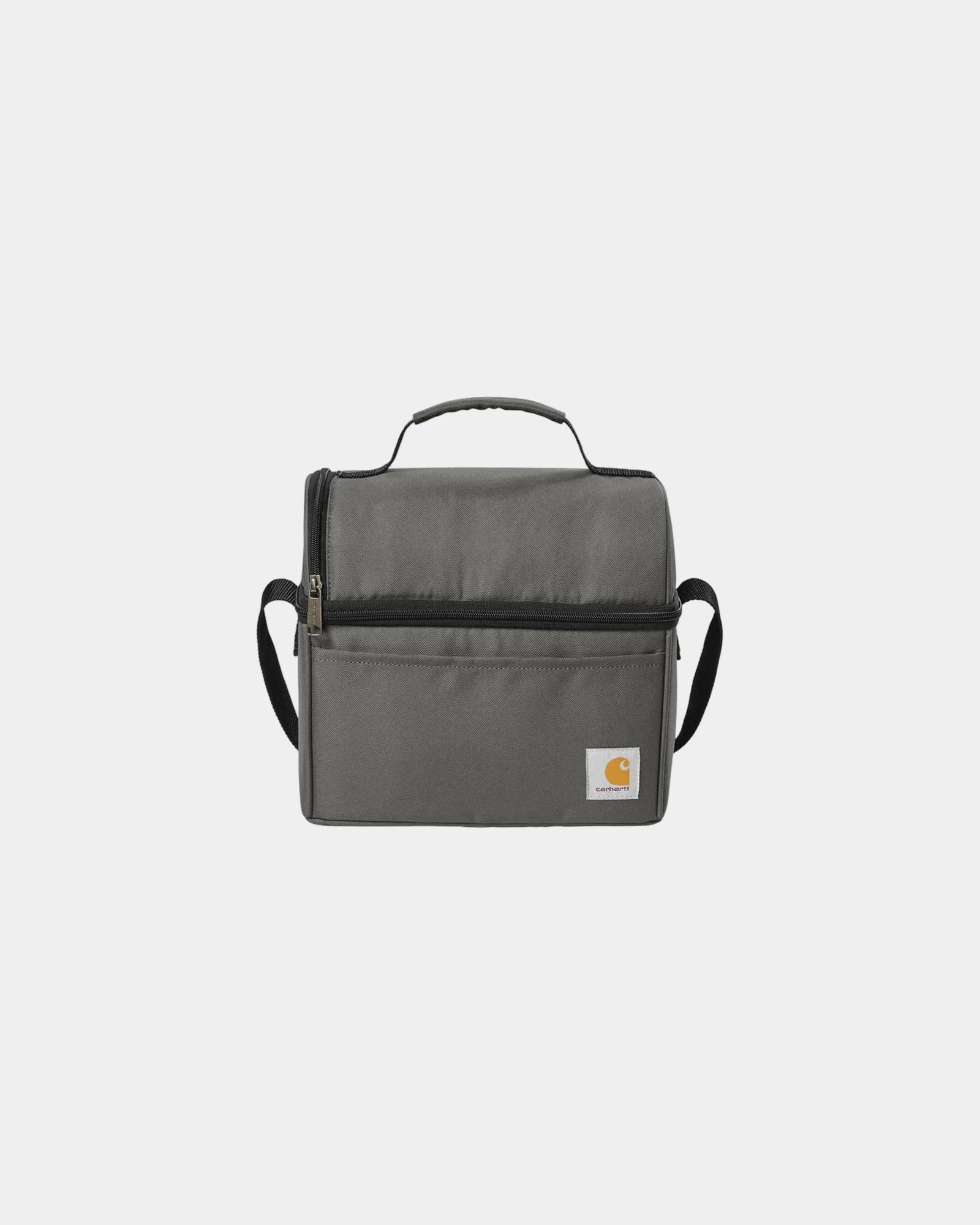 Custom insulated Carhartt 6-can lunch cooler bag - Grey
