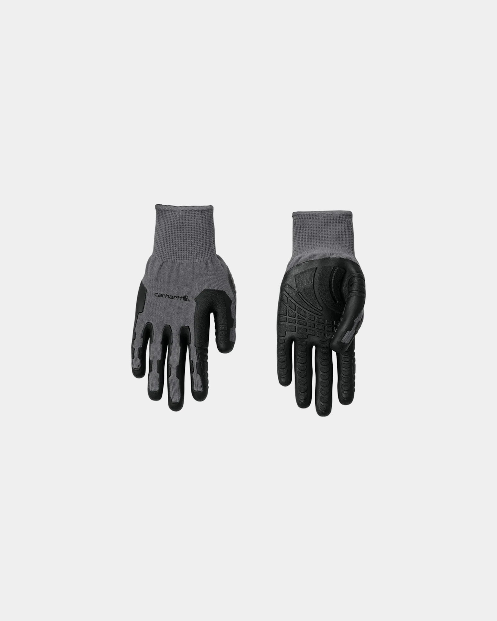 Custom TPR-coated Carhartt C-Grip work gloves - Grey