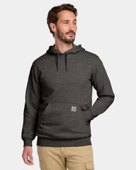 Custom midweight Carhartt hooded sweatshirt for teams - Carbon Heather