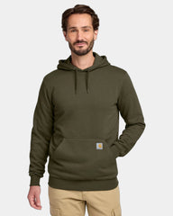 Custom midweight Carhartt hooded sweatshirt for teams - Moss
