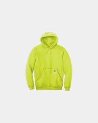 Custom midweight Carhartt hooded sweatshirt for teams - Brite Lime
