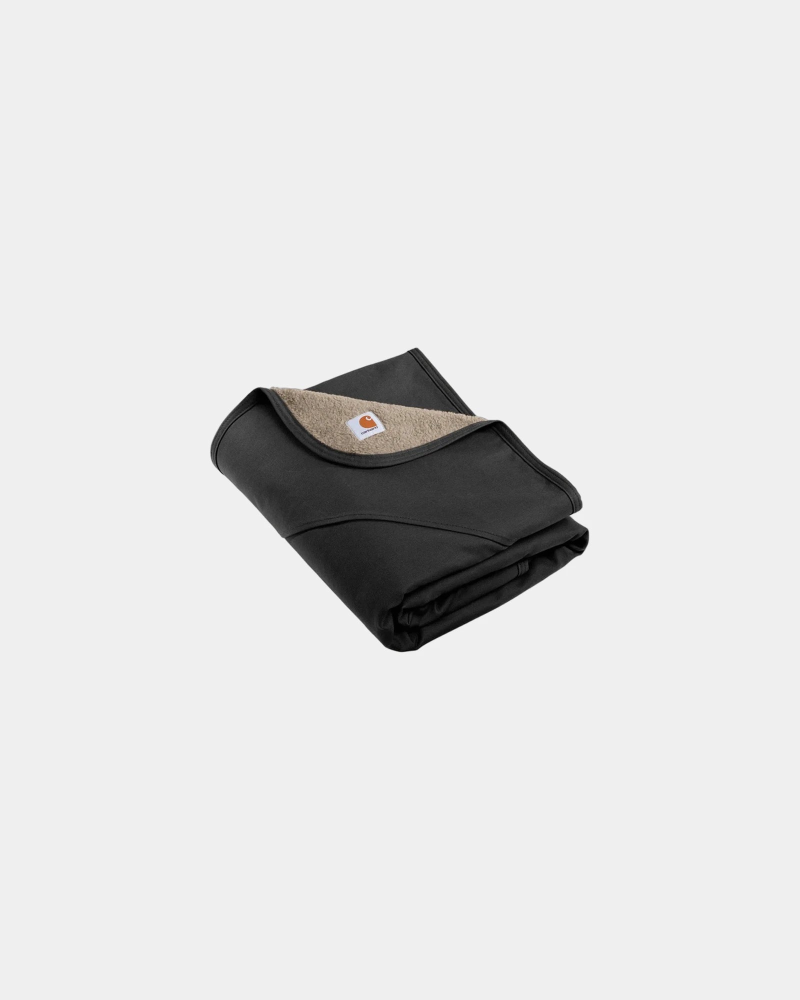 Custom Carhartt Firm Duck Sherpa-Lined Blanket - Black