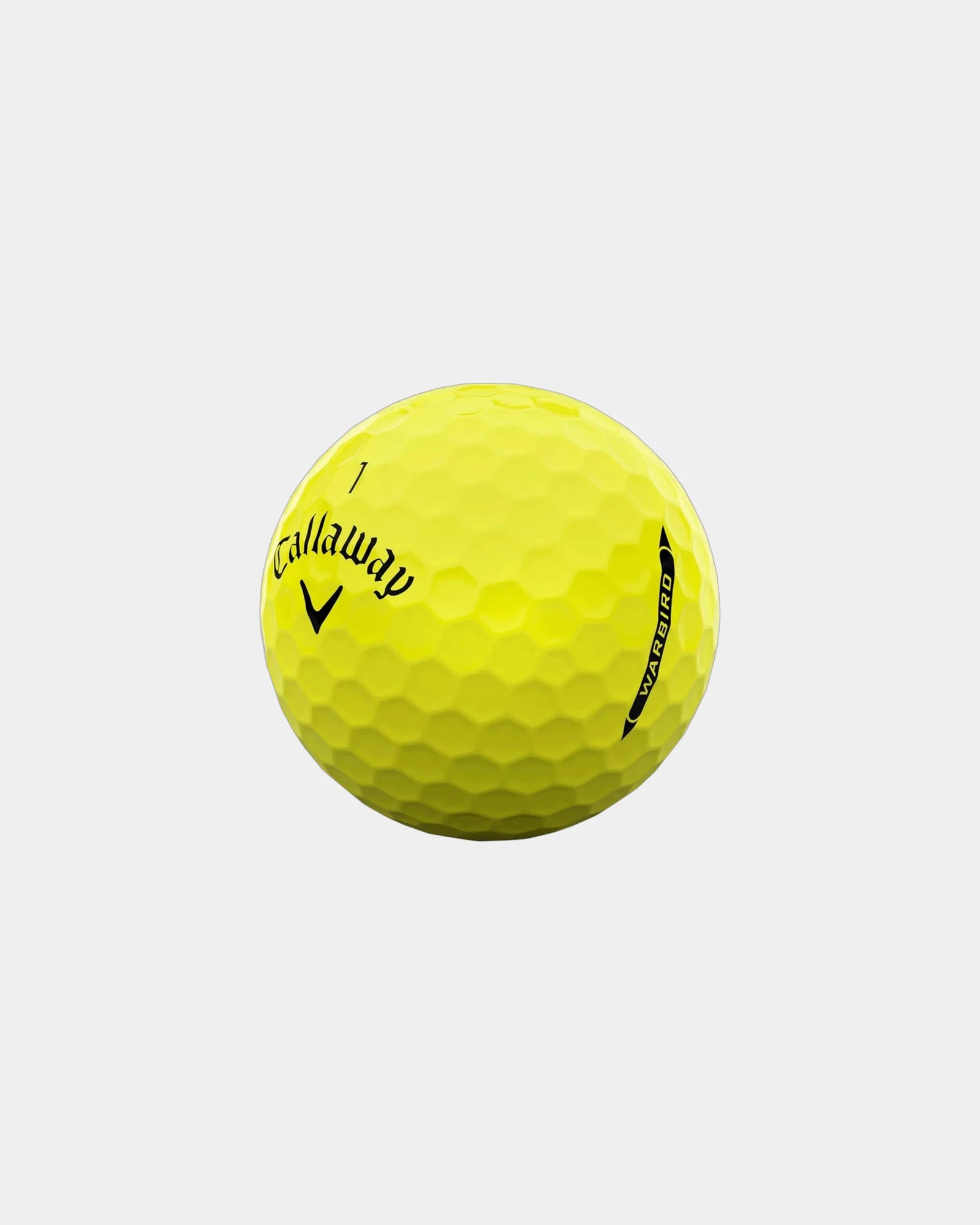 Custom Callaway Golf Warbird Distance+ Golf Balls - Yellow