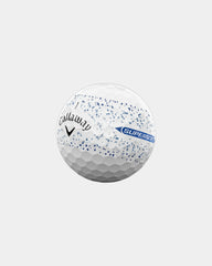 Custom Callaway Golf Supersoft Splatter 360 golf balls - Blue