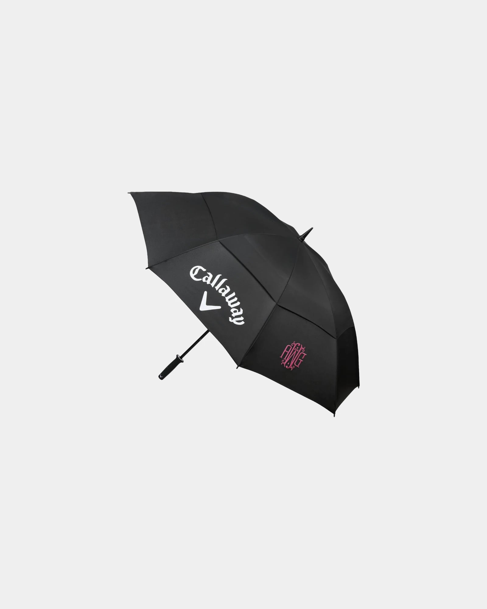 Custom 64" Callaway Golf Arc Shield Double Canopy Umbrella - Black