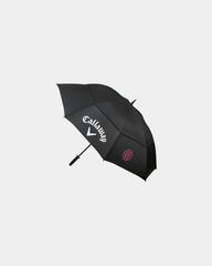 Custom 64" Callaway Golf Arc Shield Double Canopy Umbrella - Black