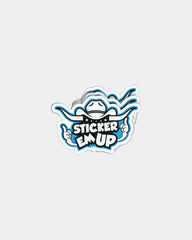 Custom die-cut vinyl stickers 3" x 3" full color - 2
