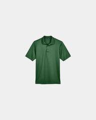 Custom moisture-wicking performance plaited polo shirt - Forest