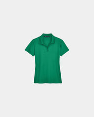 Custom moisture-wicking women's performance polo shirt - Kelly Green