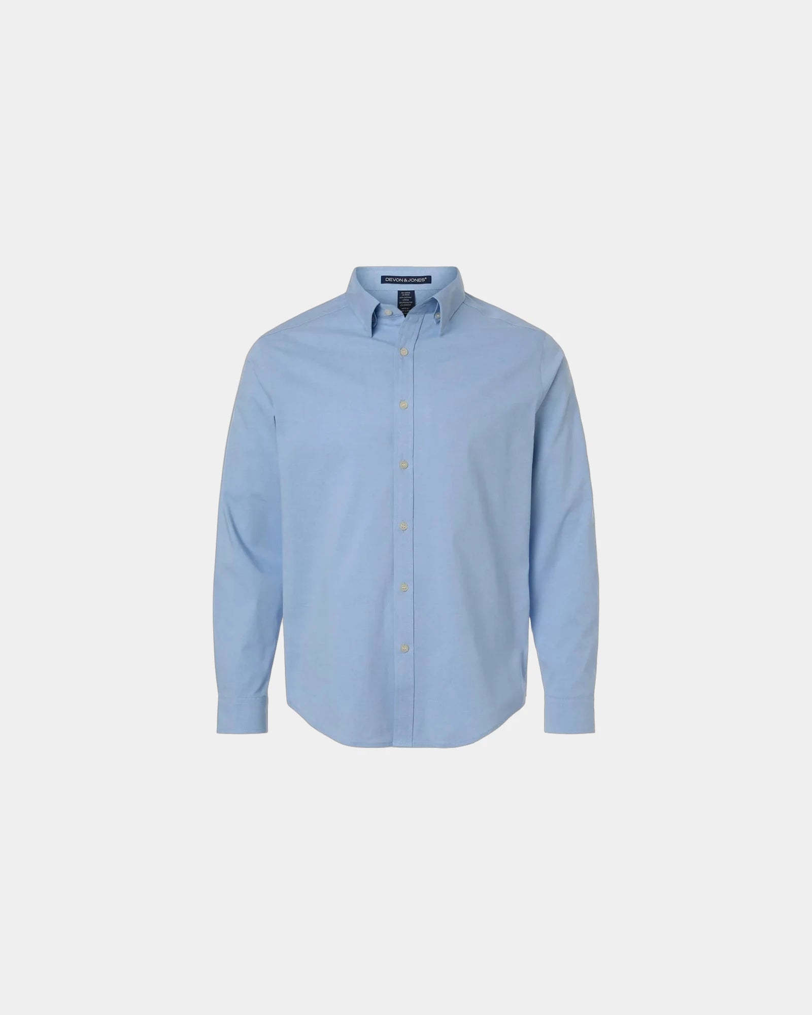 Custom dress shirt for men - Light Blue Melange