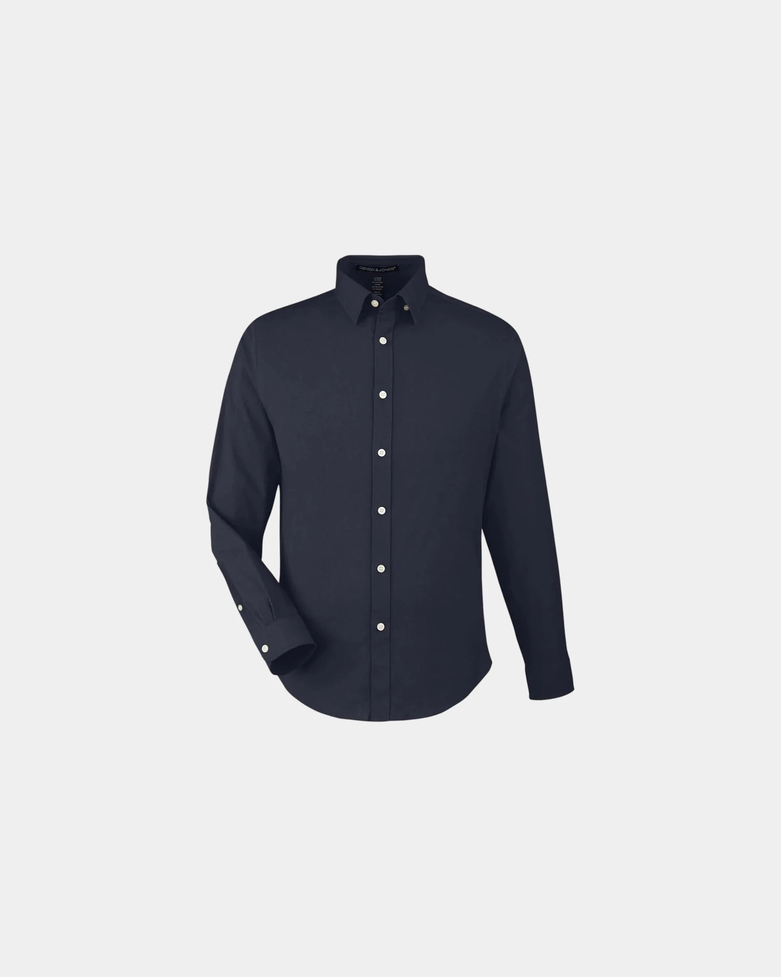 Custom dress shirt for men - Navy Melange