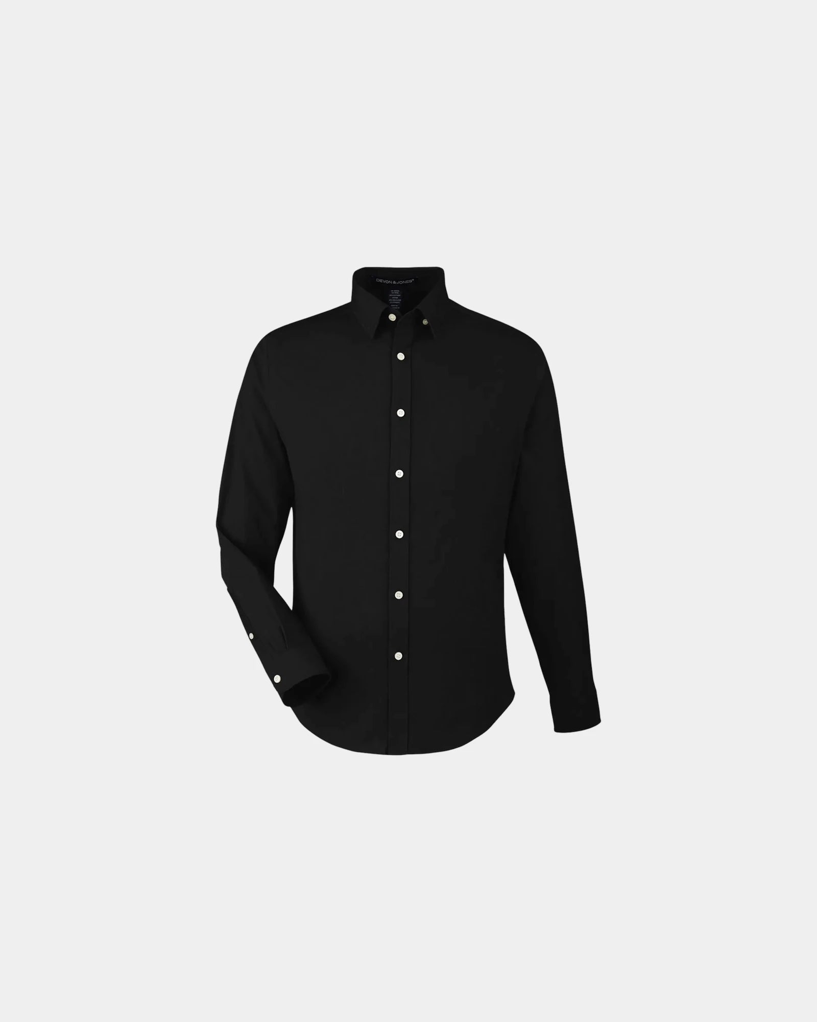 Custom dress shirt for men - Black