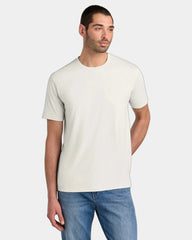 Custom men's tri-blend t-shirt 4.5 oz - White Smoke