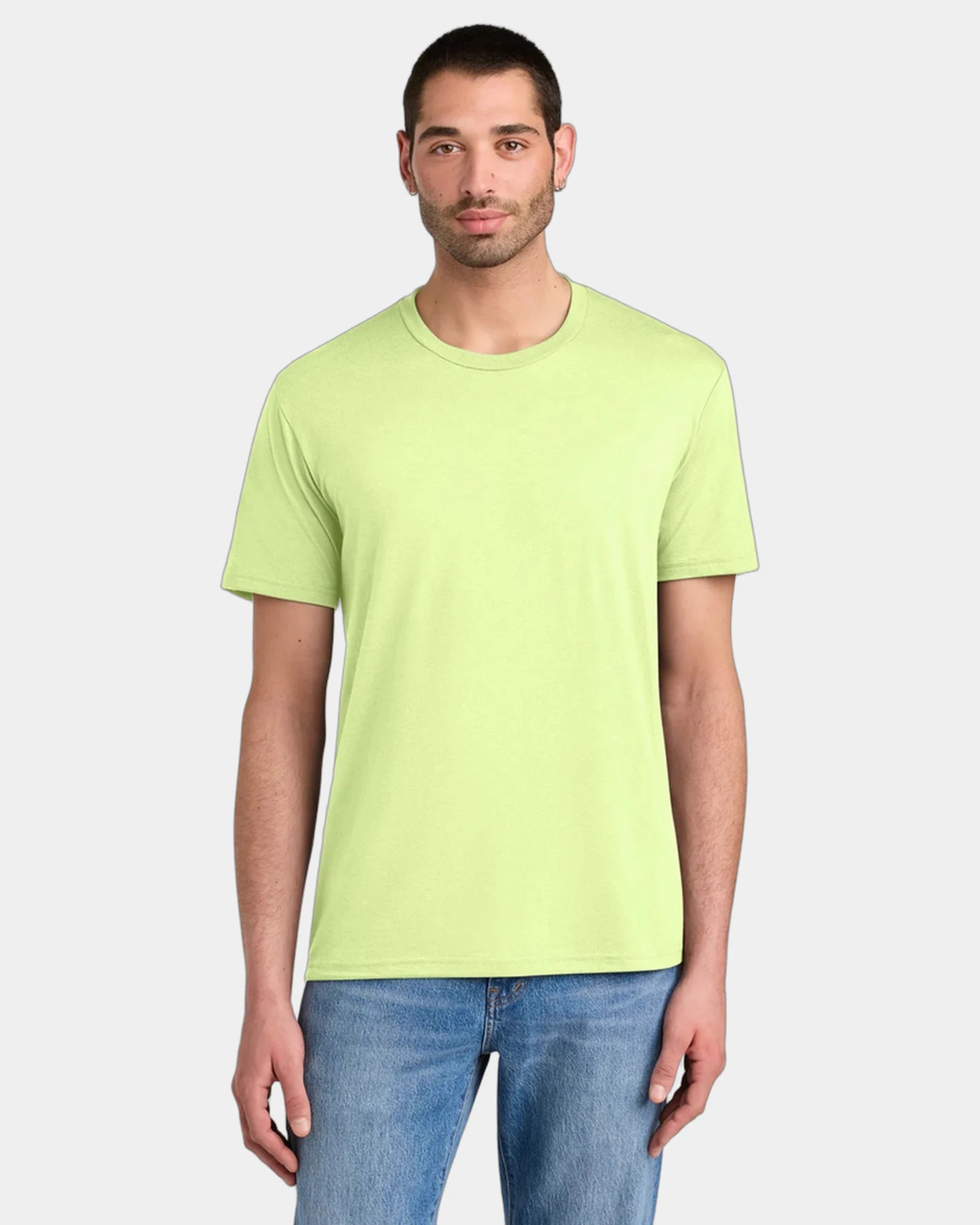 Custom men's tri-blend t-shirt 4.5 oz - Lemongrass