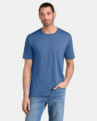 Custom men's tri-blend t-shirt 4.5 oz - Maritime Frost
