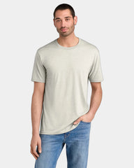 Custom men's tri-blend t-shirt 4.5 oz - Oatmeal Heather